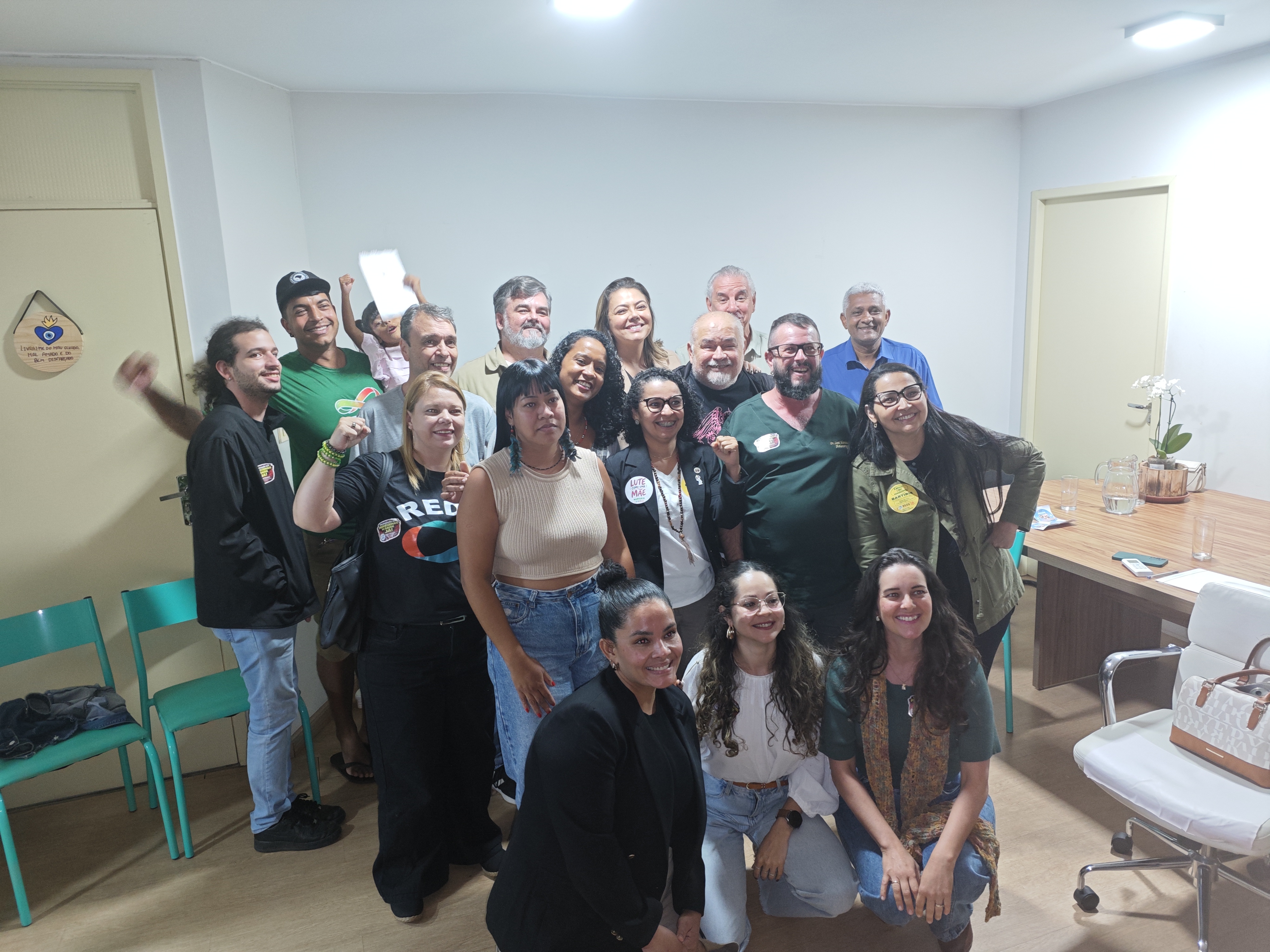 Encontro comunitário em Planaltina com Bartíria e Germana