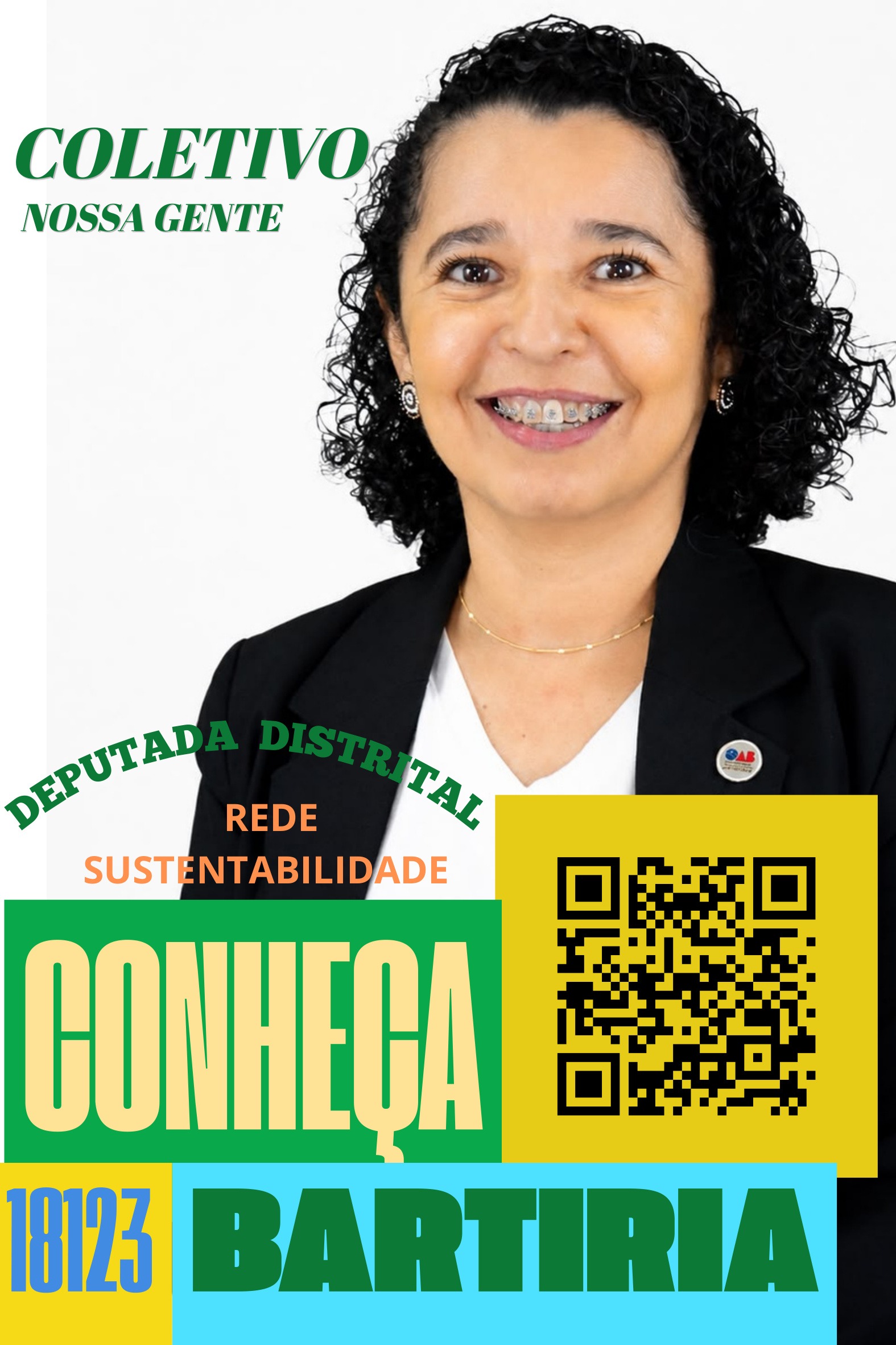 Cartaz Oficial de Divulgação da Dra. Bartíria Monteiro 18.123