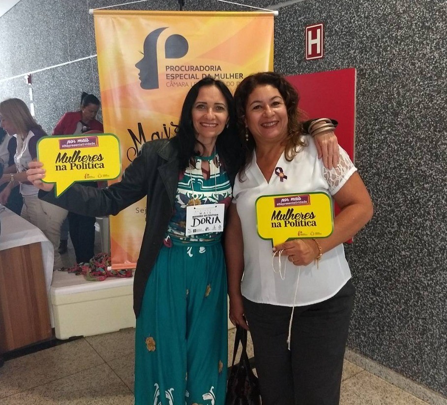 Dra. Enilde na Procuradoria Especial da Mulher na CLDF