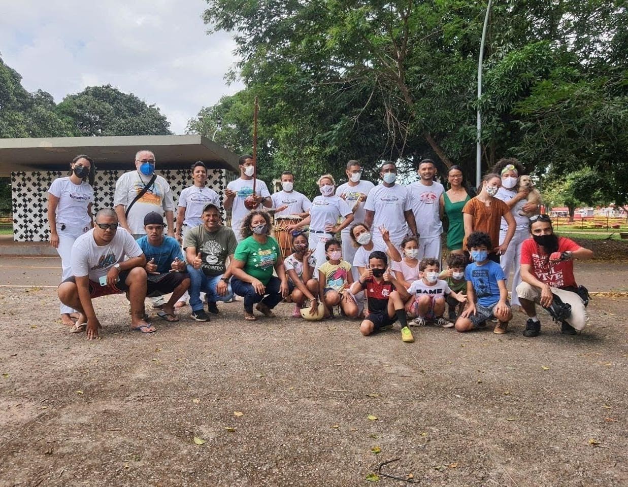 Dra. Enilde em evento de Capoeira e Cultura Popular