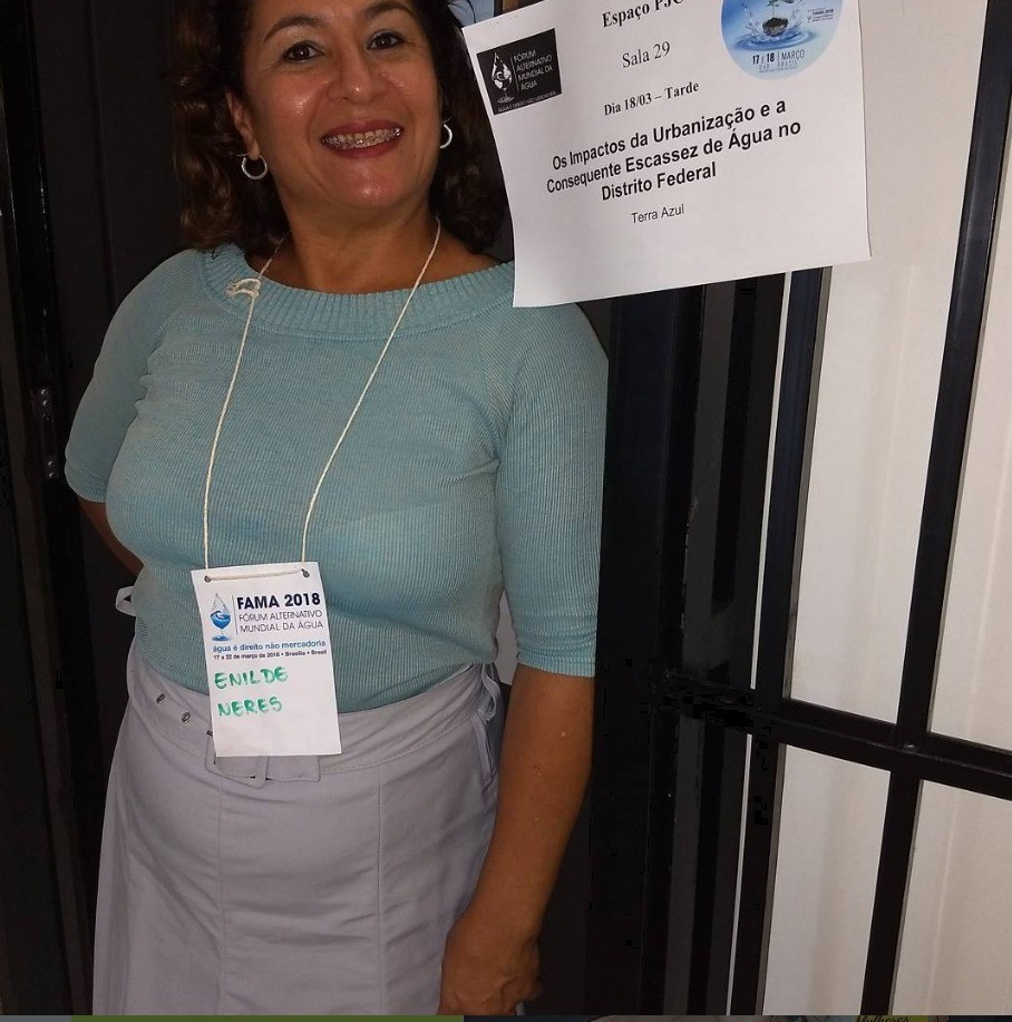 Dra. Enilde Neres no FAMA 2018 na UnB